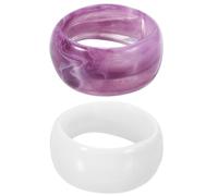 sourcing map Bracelet jonc épais en acrylique pour femme, bracelet tendance en acétate, taille unique, Acrylique, Pas de gemme