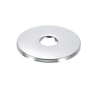 sourcing map Bride de bras de douche, 8 cm de diamètre extérieur et 0,4 cm d'épaisseur, plaque de couverture de plomberie en acier inoxydable pour bras de pommeau de douche de 2,1 cm de diamètre