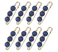 sourcing map Broche en perles - Épingle à nourrice décorative - Tendance - Pour pull, châle, châle - Clip en cristal pour col, robe, chemise, vêtements - Accessoires pour filles et femmes, standard