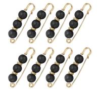 sourcing map Broche en perles - Épingle à nourrice décorative - Tendance - Pour pull, châle, châle - Clip en cristal pour col, robe, chemise, vêtements - Accessoires pour filles et femmes, 2.28