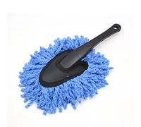 sourcing map Location Chariot Nettoyage Microfibre Bleu poussière Chiffon à poussière Brosse Outil s'accrocher