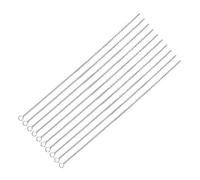 sourcing map Brosse pour Tube à essai 5mm Diamètre Brosses de Nettoyage de Tubes de Lavage en Nylon à poignée torsadée 10Pcs