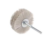 sourcing map Brosse Roue en nylon abrasif 1000 Grains avec tête 6mm tige filetée