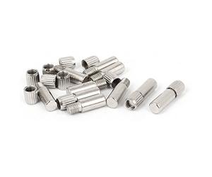 sourcing map Cabinet Armoire étagères Axe diamètre 8 mm Support d'Étagère porte-Supporter 10pcs