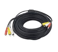 sourcing map Câble Audio/vidéo RCA pour caméra de vidéosurveillance