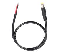 sourcing map Câble d'alimentation CC 5,5 mm x 2,5 mm mâle vers fil nu extrémité ouverte 50 cm pour PC, ordinateur portable, jouets, téléphone portable, appareil électronique