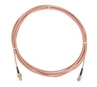 sourcing map Câble d'extension d'antenne SMA, 4 m, trou intérieur SMA mâle vers broche intérieure femelle RG316, câble coaxial à faible perte pour système réseau 0-6G antenne radio WLAN Jumper