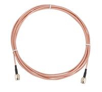 sourcing map Câble d'extension d'antenne SMA, 4 m, trou intérieur SMA mâle vers broche intérieure mâle RG316, câble coaxial à faible perte pour système réseau 0-6G antenne radio WLAN Jumper
