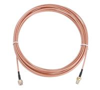 sourcing map Câble d'extension d'antenne SMA, 6 m, trou intérieur SMA mâle vers broche intérieure femelle RG316, câble coaxial à faible perte pour système réseau 0-6 G, antennes radio WLAN