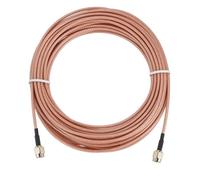 sourcing map Câble d'extension d'antenne SMA, 8 m, trou intérieur SMA mâle vers broche intérieure mâle RG316, câble coaxial à faible perte pour système réseau 0-6G antenne radio WLAN Jumper