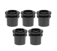 sourcing map Câble Glande Ondulé Tube Connecteur Φ25 Ondulation Tuyau Joint Tuyau Pinces 5Pcs