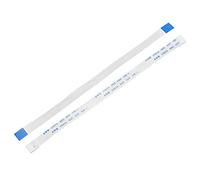 sourcing map Câble plat flexible, 13 broches, pas de 0,5 mm, 150 mm, FPC FFC, câble ruban flexible pour TV LCD, voiture, lecteur DVD, ordinateur portable, 5 pièces (type A)