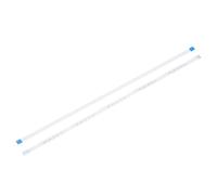 sourcing map Câble plat flexible, 400 mm 1 mm pas 6 broches FPC FFC câble ruban flexible pour TV LCD, lecteur DVD audio de voiture, 10 pièces (type A)