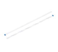 sourcing map Câble plat flexible, 500 mm 1 mm pas 10 broches FPC FFC câble ruban flexible pour TV LCD, lecteur DVD audio de voiture, 10 pièces (type B)