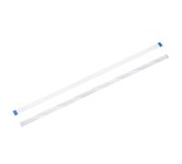 sourcing map Câble plat flexible, 500 mm 1 mm pas 12 broches FPC FFC câble ruban flexible pour TV LCD voiture lecteur DVD 10 pièces (type A)