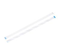 sourcing map Câble plat flexible, 500 mm, pas de 1 mm, 16 broches FPC FFC, câble ruban flexible pour TV LCD, lecteur DVD audio de voiture, 5 pièces (type B)