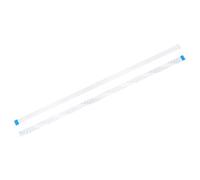sourcing map Câble plat flexible, 500 mm, pas de 1 mm, 26 broches FPC FFC, câble ruban flexible pour TV LCD, lecteur DVD audio de voiture, 5 pièces (type B)