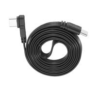 sourcing map Câble plat USB C, adaptateur USB C vers USB C à angle droit de 100 cm en silicone, vitesse de 480 Mbps, câbles plats d'extension de type C pour téléphone, tablette, ordinateur portable