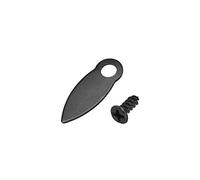 sourcing map Cadre Tournant Bouton 3/5" Métal avec Vis pour Suspendu Images Photos Dessins et Affiches 20Pcs Noir