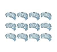 sourcing map Cam Serrure Écrou pour Meubles, 12pcs 24x11mm Joint Connecteur Serrage Écrous Meubles Connexion Cam Raccords