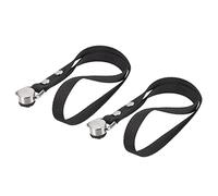 sourcing map Camera Clip - 1/4" Mâle 0,81" Largeur Acier D-Anneau Charnière Support avec Poignet Bracelet pour Caméra, 2Pcs