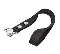 sourcing map Camera Clip - 1/4" Mâle 1,02" Largeur Acier D-Anneau Charnière Support avec Poignet Bracelet pour Caméra