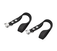 sourcing map Camera Clip - 1/4" Mâle 1.02" Largeur Acier D-Anneau Charnière Support avec Poignet Bracelet pour Caméra, 2 Pcs