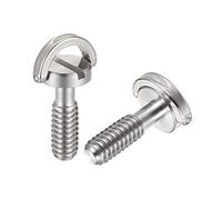 sourcing map Caméra Trépied Vis - 1/4" Mâle Montage Vis Adaptateurs Fendue 0.79" Longueur pour Caméra Support Microphone Support d'acier INOX, 2Pcs
