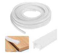 sourcing map Canal diffuseur LED de 10 m, système de canaux LED en silicone de 10 x 10 mm, bande lumineuse néon flexible pour bandes lumineuses de 5 à 6 mm, décoration d'intérieur et d'extérieur