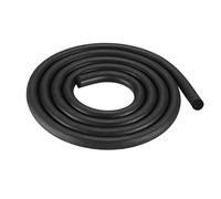 sourcing map Caoutchouc Mousse Joint étanchéité, 12mm Diamètre x 2m Long Rond EPDM Caoutchouc Décapage pour Bricolage Joint, Entrepôt, Tampons, Mousse Tubes, Artisanats, Maison Sceau