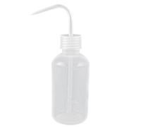 sourcing map Capacité 250ml Lavage Plastique Blanc Savon Vert Bouteille Plastique