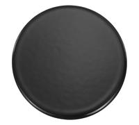 sourcing map Capuchon de brûleur de cuisinière à gaz, 100 mm, chapeau plat en métal de rechange pour brûleur de surface de four, noir