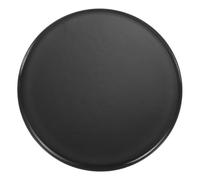 sourcing map Capuchon de brûleur de cuisinière à gaz, 75 mm, chapeau plat en métal de rechange pour brûleur de surface de four, noir