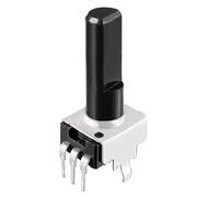 sourcing map Carbon Film Potentiomètre, 100KOhm Variable Résisteur Tour unique Rotatif, 5Pcs