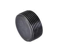sourcing map Carbone Acier Interne Hexagonal Fil Prise Tuyau Bouchon M27x1.5 Mâle Fil Noir Tuyau Capuchon pour Tuyau Pneumatique Électrovanne