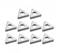 sourcing map Carbure Insert Siège Cale MT1603 Tournant Instrument Filet Tour Cale Sièges 10Pcs