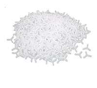 sourcing map Carrelage Sol mur entretoises plastique type Y Outils carrelage blanc 3mm 1000pcs