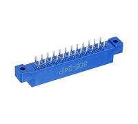 sourcing map Carte Bord Connecteur Bleu Prise 24 Broche 3.96mm Pas pour Imprimé PCB Circuit Planche, Arcade
