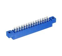 sourcing map Carte Bord Connecteur Bleu Prise 30 Broche soudur Oeillet 3.96mm Pas pour Imprimé PCB Circuit Planche, Arcade