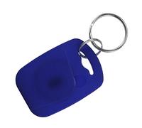 sourcing map Carte RFID IC ID Proximité Porte-clés Lecture Seule Double Fréquence 125KHz 13.56MHz Étiquette Jeton pour Porte Entrée Accès Contrôle Bleu 10 Paquet