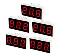 sourcing map Cathode Commune 12 borne 3 Bit 7x1,18x0,63 Segment 0,28po 0,4" LED 5pc
