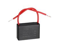 sourcing map CBB61 Condensateur de ventilateur de plafond, 3,5 uF 450 V AC 2 fils de rechange pour pompe moteur générateur souffleur, 43 x 28 x 31 mm