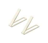 sourcing map- Cellulaires Béquille, 2Paquet Coller Pliable pour Tablettes, 56x14x3,3mm Blanc
