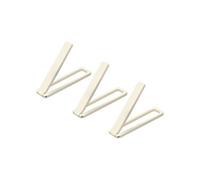 sourcing map- Cellulaires Béquille, 3Paquet Coller Pliable pour Tablettes,56x14x3,3mm Blanc