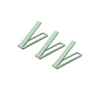 sourcing map- Cellulaires Béquille, 3Paquet Coller Pliable pour Tablettes, 56x14x3,3mm Vert