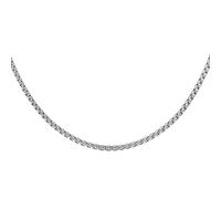 sourcing map Chaîne carrée en acier inoxydable pour homme et femme, 21.7" x 0.06", Acier inoxydable, Pas de gemme