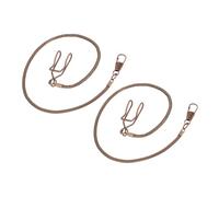 sourcing map Chaîne de montre de poche vintage en alliage avec fermoir mousqueton pour homme, gilets, vêtements formels, cuivré