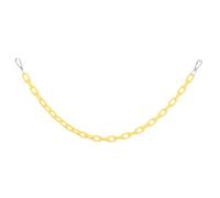 sourcing map Chaîne de pantalon hip-hop, chaîne de pantalon punk, chaîne de jeans en acrylique, chaîne à maillons simples, chaîne à maillons gothiques superposés pour portefeuille, 64cm x 1.5cm, Métal