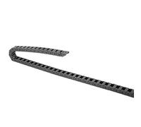sourcing map Chaîne porte-câbles glisser connecteur type fermé fin R18 10x15mm 1,5M