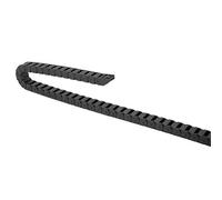 sourcing map Chaîne porte-câbles glisser connecteurs type fermé fin R28 15x20mm 1,5M